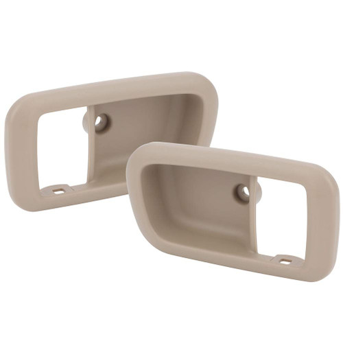 OCPTY Door Handles Interior Rear Driver Left Passenger Right Side Replacement fit 2000-2006 for Toyota Tundra Inside Inter Door Handles Texture Beige 2pcs