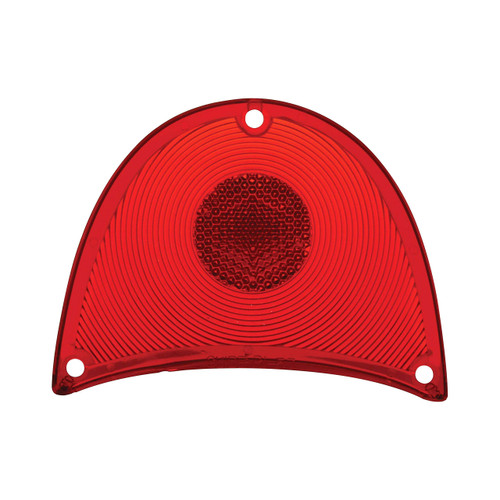 United Pacific C5704 Tail Light Lens With "Guide" Script For 1957 Chevy Passenger Car