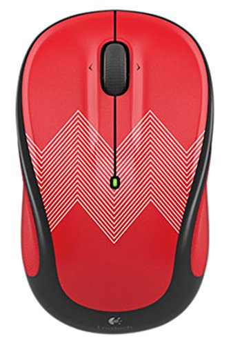 Logitech Wireless Mouse, Red 910-004449