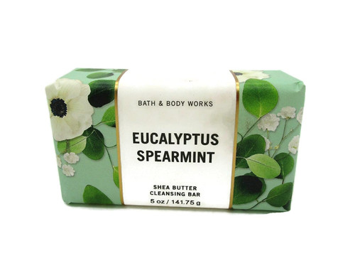 Bath & Body Works Shea Butter Cleansing Bar (Eucalyptus Mint)