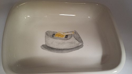 Rae Dunn Artisan collection tape dispenser dish