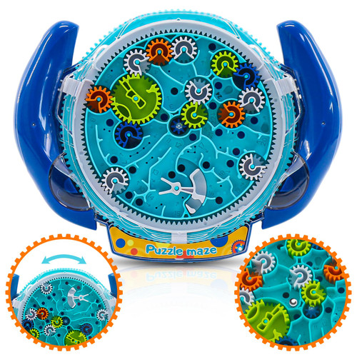 Maze Puzzle Games for Kids Ages 4-8, Cool Spaceship Maze Toy Gear Control with Two Steel Marbles, Challenges Games Fine Motor Skills Toys, Puzzle Maze Brain Teasers Game for Kids 8-12 Maze Puzzle Games for Kids Ages 4-8, Cool Spaceship Maze Toy Gear Control with Two Steel Marbles, Challenges Games Fine Motor Skills Toys, Puzzle Maze Brain Teasers Game for Kids 8-12