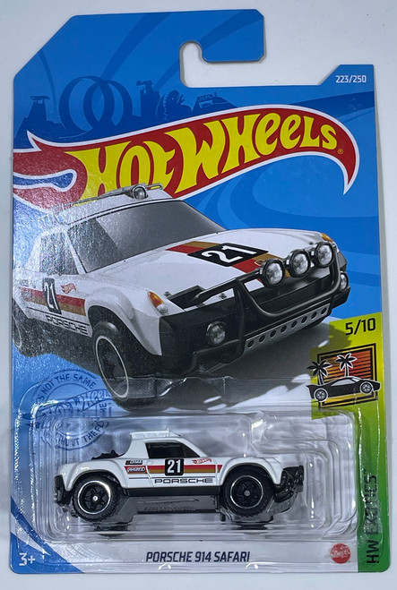 Hot Wheels - Porsche 914 Safari - White - Exotics 5/10 - Mint/NrMint Ships Bubble Wrapped in a Box