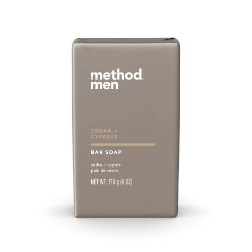 METHOD Cedar & Cypress Mens Bar Soap, 170 GR