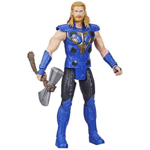 Marvel Marvel Avengers Titan Hero Series Thor Toy, 12-Inch-Scale Thor: Love and Thunder Action Figure with Accessory, Toys for Kids Ages 4 and Up Marvel Marvel Avengers Titan Hero Series Thor Toy, 12-Inch-Scale Thor: Love and Thunder Action Figure with Accessory, Toys for Kids Ages 4 and Up
