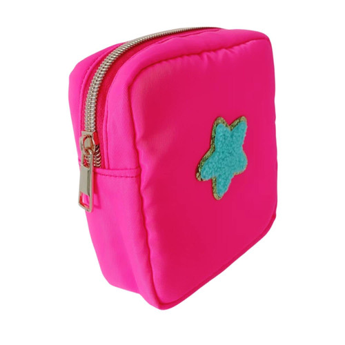 Elimomo Waterproof Mini Makeup Bag for Purse,Small Cosmetic Bag for Women Girl Mini Pouch Travel,Toiletry Bag,Clutch, Coin Purse, Storage Bag Organizer