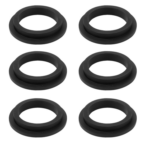 Pool L-Shape O-Ring Gasket Replacement for Intex Sand Filter Pump Motor, Replaces Pool Pump Parts 11412?6 Pack?