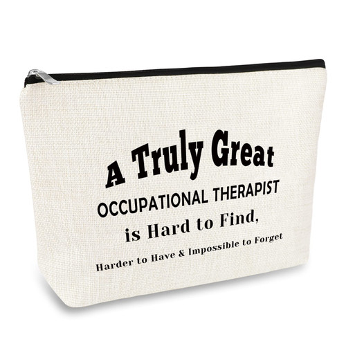 Occupational Therapist Appreciation Gifts OT Thank You Makeup Bag Gift for Women Graduation Birthday Gift for OT Assistant Occupational Therapist Student Occupational Therapy Travel Cosmetic Bag Occupational Therapist Appreciation Gifts OT Thank You Makeup Bag Gift for Women Graduation Birthday Gift for OT Assistant Occupational Therapist Student Occupational Therapy Travel Cosmetic Bag