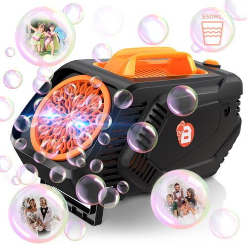OSIMILY Upgrade Bubble Machine, Automatic Bubble Blower, 20000+ Bubbles Per Minute Bubbles Toy for Toddlers Battery Operated Bubble Portable Bubble Toys for Indoor Outdoor Birthday Party(Black) OSIMILY Upgrade Bubble Machine, Automatic Bubble Blower, 20000+ Bubbles Per Minute Bubbles Toy for Toddlers Battery Operated Bubble Portable Bubble Toys for Indoor Outdoor Birthday Party(Black)