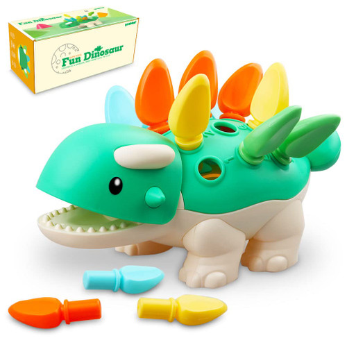 Babies Sensory Toys Age 6 9 12 18 24 Months Fine Motor Skills Learning Dinosaur for Toddlers,Baby Montessori Developmental Educational Sorting Toys for Boys Girls Gifts for Kids 1 2 3 One Years Old Babies Sensory Toys Age 6 9 12 18 24 Months Fine Motor Skills Learning Dinosaur for Toddlers,Baby Montessori Developmental Educational Sorting Toys for Boys Girls Gifts for Kids 1 2 3 One Years Old