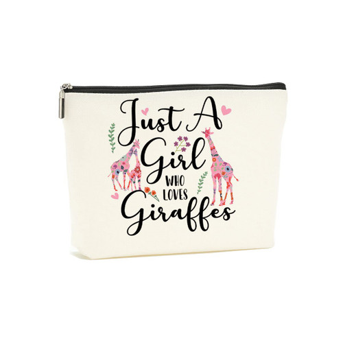 Decohim Girl Loves Giraffes Makeup Cosmetic Bag Giraffe Gifts Giraffe Stuff Flower Pink Giraffe Party Favors Bag for Women Animal Lovers Mom Sisters BFF Bridesmaid Besties Friends Travel Birthday Decohim Girl Loves Giraffes Makeup Cosmetic Bag Giraffe Gifts Giraffe Stuff Flower Pink Giraffe Party Favors Bag for Women Animal Lovers Mom Sisters BFF Bridesmaid Besties Friends Travel Birthday