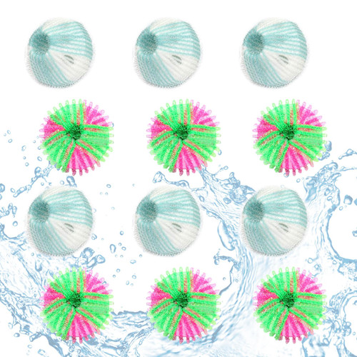 Pet Hair Remover for Laundry - 12PCS Lint Pet Hair Remover Balls for Washing Pet Hair Remover for Clothes Dryer Balls Laundry Reusable Laundry Hair Catcher for Washing Machine (Green & Blue) Pet Hair Remover for Laundry - 12PCS Lint Pet Hair Remover Balls for Washing Pet Hair Remover for Clothes Dryer Balls Laundry Reusable Laundry Hair Catcher for Washing Machine (Green & Blue)