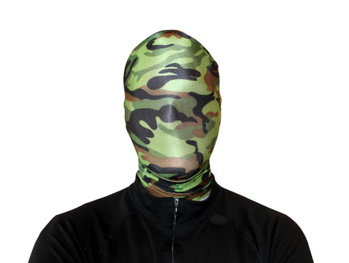 Morphsuits Morphmask Premium Camouflage, Green/Brown/Black, One Size