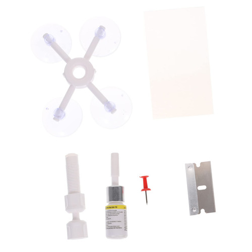 Vaguelly 1 Set Glass Repair kit car Tools Automotive Tools car kit Restorer Tool car Windshield Crack Repair Chipped Windshield Repair kit Windshield Repair kit Long Crack Window Repair kit