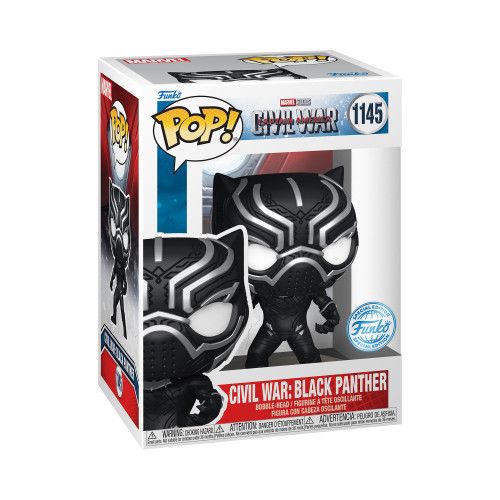 Funko Pop! Marvel: Captain America: Civil War Build A Scene - Black Panther, Amazon Exclusive, Figure 3 of 12 Funko Pop! Marvel: Captain America: Civil War Build A Scene - Black Panther, Amazon Exclusive, Figure 3 of 12