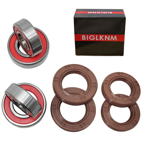 Front Wheel Bearing Seal Kit for Suzuki Z400 LTZ400 2003-2009 LTR450 2006-2009 LT230E 1987-1993 LT500R 87-90 LTZ250 04-08 LT250R/S 85-92 LT230S 85-88 for Kawasaki KFX400 03-06 for Arctic Cat 400 DVX