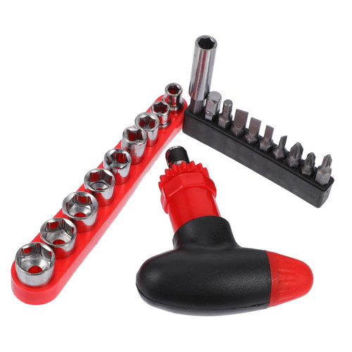 Uonlytech 1 Set Screwdriver Wrench Ratcheting Screwdriver T-handle Screwdriver Edc Screwdriver Electric Screw Driver Mechanics Tools Repair Screwdriver Repairing Screwdriver T-handle Wrench