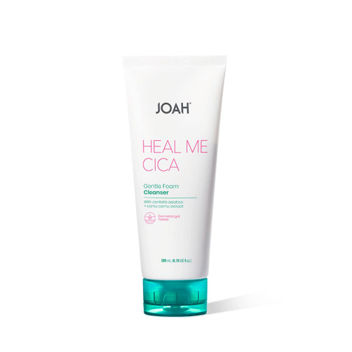 JOAH Heal Me CICA Gentle Foam Cleanser, Korean Skin Care Face Wash with Centella Asiatica and Camu Camu Extract, Suitable for Sensitive Skin, pH Balanced, Cruelty-Free, 6.76 oz, White JOAH Heal Me CICA Gentle Foam Cleanser, Korean Skin Care Face Wash with Centella Asiatica and Camu Camu Extract, Suitable for Sensitive Skin, pH Balanced, Cruelty-Free, 6.76 oz, White