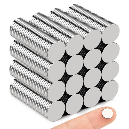 Small Magnets, 400 Pack Refrigerator Magnets 10x1mm Rare Earth Magnets Neodymium Magnets for Crafts, Whiteboard, Kitchen Cabinet Small Magnets, 400 Pack Refrigerator Magnets 10x1mm Rare Earth Magnets Neodymium Magnets for Crafts, Whiteboard, Kitchen Cabinet