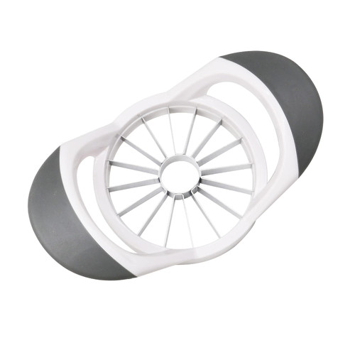 16-Slice Apple Slicer Corer Apple Corer Tool with stainless steel blade Used in fruit (White)