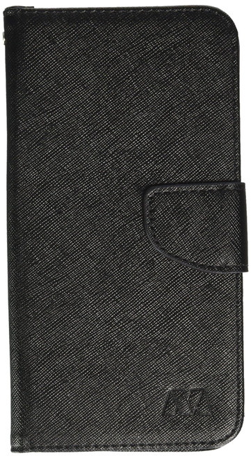 MyBat Wallet Case for Samsung Galaxy S6 Edge Plus - Retail Packaging - Black