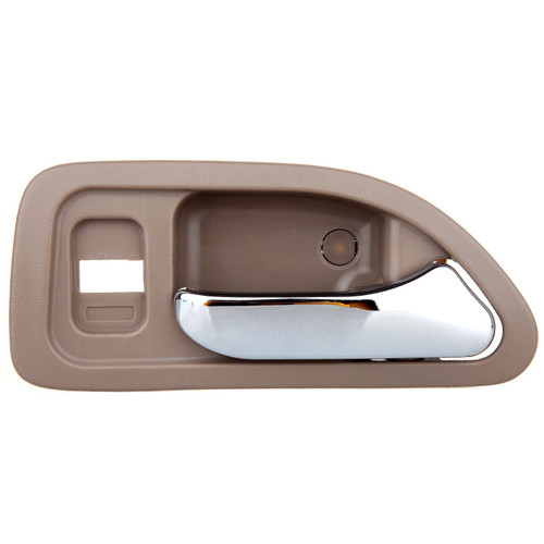 OCPTY Door Handle Interior Rear Passenger Right Side Replacement fit 1994-1997 for Honda for Accord Inside Door Handle Beige