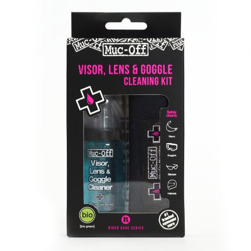 Muc Off 202 Visor/Lens and Google Cleaning Kit (30ml, Blue)