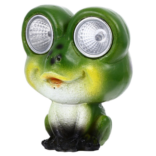 DOITOOL Solar Frog Light Led Solar Lantern Frog Figures Garden Figurines Garden Solar Lights Led Garden Led Solar Garden Statue Ornament Garden Frog Green Decor Lovers Resin Animal Outdoor DOITOOL Solar Frog Light Led Solar Lantern Frog Figures Garden Figurines Garden Solar Lights Led Garden Led Solar Garden Statue Ornament Garden Frog Green Decor Lovers Resin Animal Outdoor