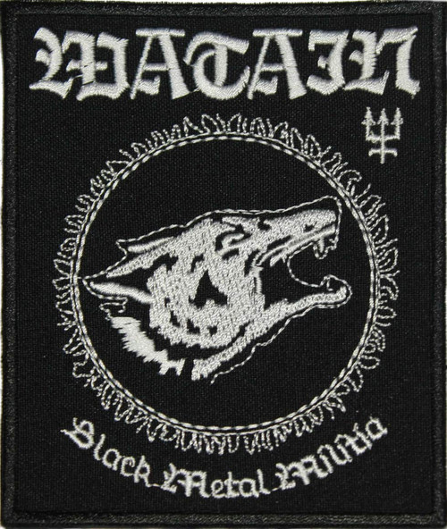 Watain - Black Metal Militia Patch 7.5cm x 10cm