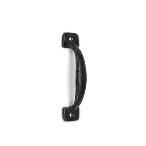 Abbott Collection 27-IRONAGE-424 Sm Classic Pull Handle-Blk-5"W, 5 inches W, Black