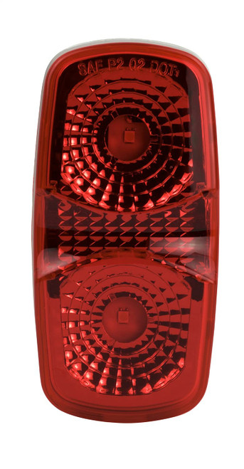 Blazer CW1544R 4" LED Oblong Clearance / Marker Light, Red