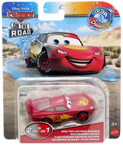 Disney Pixar Cars On The Road Color Changers Road Trip Lightning McQueen Disney Pixar Cars On The Road Color Changers Road Trip Lightning McQueen