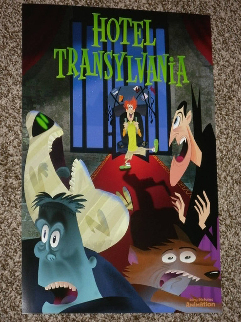HOTEL TRANSYLVANIA "C" 11x17 INCH D/S MOVIE POSTER