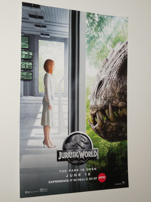 Jurassic World AMC 11x17 Inch Movie Poster Jurassic World AMC 11x17 Inch Movie Poster