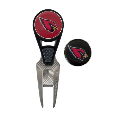 Team Effort Arizona Cardinals CVX Repair Tool & Ball Markers Set