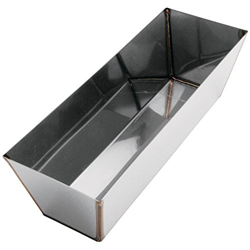 Advance Equipment 10H Stainless Steel Heliarc Mud Pan, 10"