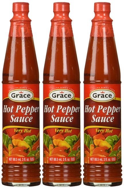 Grace Hot Pepper Sauce (Pack of 3) Grace Hot Pepper Sauce (Pack of 3)