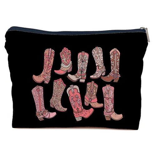 IWXYI Western Makeup Bags,Cowboy Boots Makeup Bags With Zipper,Western Cowgirls Makeup Bag Zipper Pouch Travel Toiletry Gifts For Women,Western Bags For Women,Western Gift Women IWXYI Western Makeup Bags,Cowboy Boots Makeup Bags With Zipper,Western Cowgirls Makeup Bag Zipper Pouch Travel Toiletry Gifts For Women,Western Bags For Women,Western Gift Women
