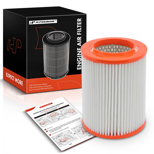 A-Premium Engine Air Filter Compatible with Honda Civic 2002-2005, CR-V CRV 2002-2006, Element 2003-2006 & Acura CSX 2006-2006, RSX 2002-2006, 2.0L 2.4L