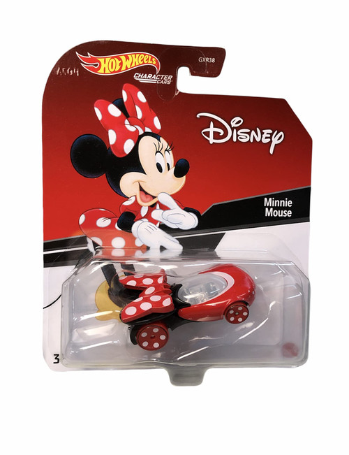 Hot Wheels Character Cars - Disney - Minnie Mouse