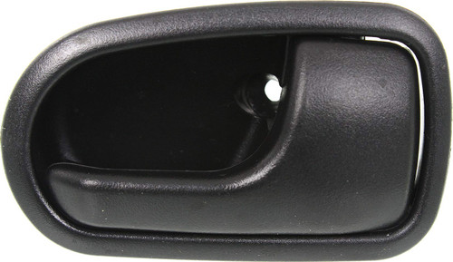 Evan Fischer Interior Door Handle Compatible with Mazda 626 93-97 / Protege 95-03 Front OR Rear RH Inside Textured Black Plastic