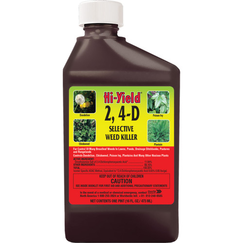 Hi-Yield (21414) 2,4-D Selective Weed Killer (16 oz)