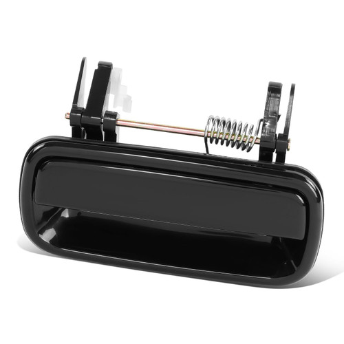 Auto Dynasty TO1520119 Factory Style Rear Exterior Car Door Handle Compatible with Toyota 4Runner 1999-2002, Driver Left Side, Smooth Black