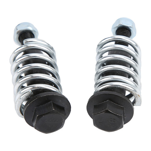 Exhaust Bolt and Spring Kit 35129 Front Manifold Bolt and Spring Kit 2PCS Exhaust Flange Hardware Kit Spring Bolt Stud Nut Hardware Kit for Ball Socket Joint Fastening