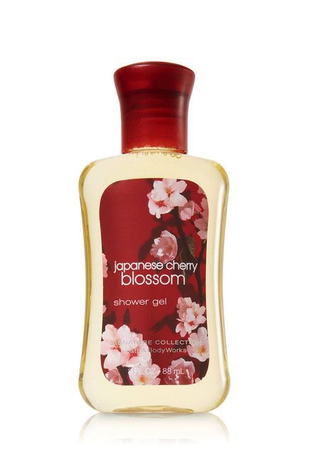 Bath & Body Works Signature Collection Japanese Cherry Blossom Travel-Size Shower Gel 3 FL OZ Bath & Body Works Signature Collection Japanese Cherry Blossom Travel-Size Shower Gel 3 FL OZ