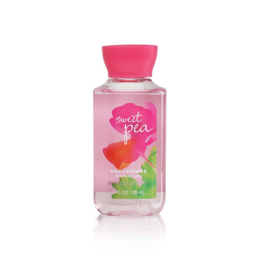 Bath and Body Works Sweet Pea Stacker Set: Fragrance, Shower Gel & Body Lotion (3 Oz Each)