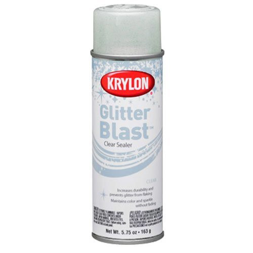 Krylon K03800000 Glitter Blast, Clear Sealer, 6 Ounce