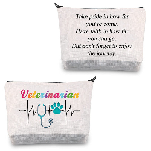 CMNIM Veterinarian Gifts Veterinarian Makeup Bag Vet Cosmetic Bag Vet Tech Gifts for Women Veterinarian Appreciation Gifts New Veterinarian Gifts Travel Bag Pouch (Veterinarian Makeup Bag) CMNIM Veterinarian Gifts Veterinarian Makeup Bag Vet Cosmetic Bag Vet Tech Gifts for Women Veterinarian Appreciation Gifts New Veterinarian Gifts Travel Bag Pouch (Veterinarian Makeup Bag)