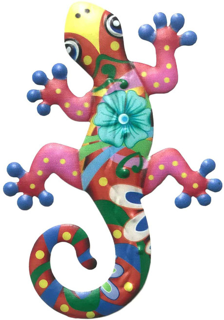 Taotenish Gecko Metal Wall Art Metal Lizard Art Wall Sculpture Hanging Decorations for Indoor Outdoor Home Bedroom Living Room Office Decor - Red Taotenish Gecko Metal Wall Art Metal Lizard Art Wall Sculpture Hanging Decorations for Indoor Outdoor Home Bedroom Living Room Office Decor - Red