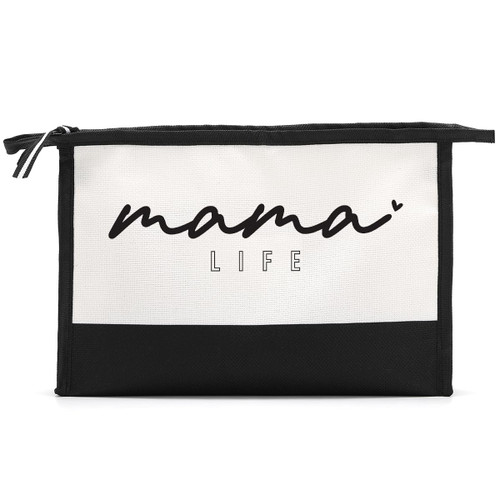 HODREU Gifts for Mom Makeup Bag Best Mom Gifts Mama to Be Gifts Mama Gift Birthday Christmas for Women Female New Mom Mama Mommy Stepmom Mother in Law First Time Mom Gift Cosmetic Bag